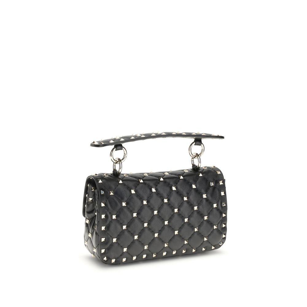 Small Leather Rockstud Spike Handbag