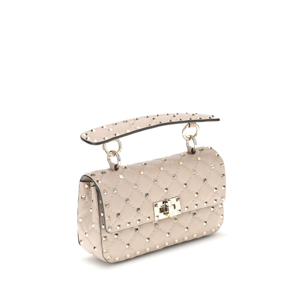 Small Leather Rockstud Spike Handbag